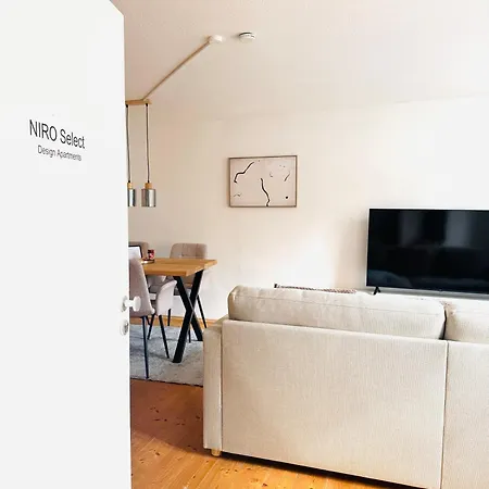 Niro I Altstadt Design Apartment, Lage, Zentrum, Modern Gemuetlich, Tv Apartament Weinheim